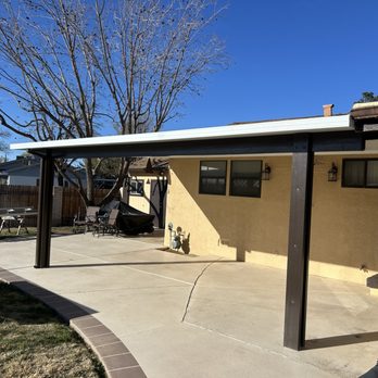Awnair Awnings - Insulated roof with fan beams - Patio Coverings Near Me - Albuquerque, New Mexico