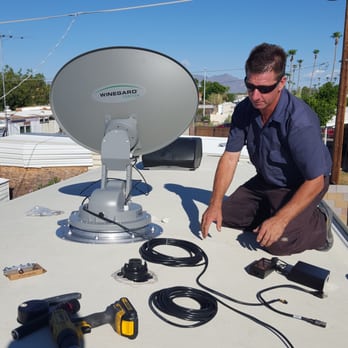 4 Points RV Service - Winegard D TV  Satellite Installed - RV Repair Near Me
