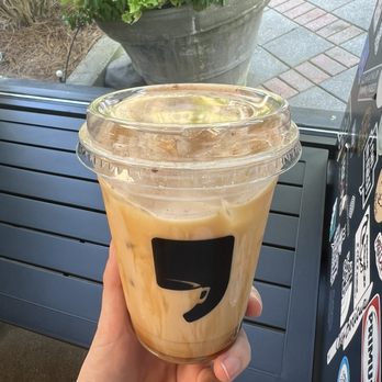 Cafe Comma - Iced Churro Latte - Coffee & Tea Near Me - Atlanta, Georgia Cafe Comma - Iced Churro Latte - Coffee & Tea Near Me - Atlanta, Georgia