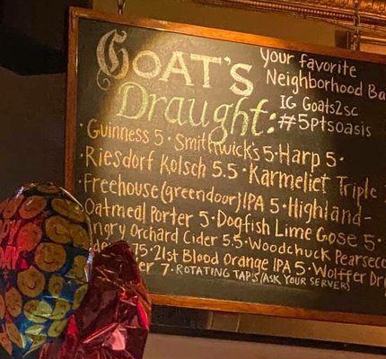 Menu photo 2 Goat's Columbia, SC