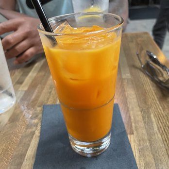 Le Thai - Spiked Thai Iced Tea - Thai Near Me - Las Vegas, Nevada