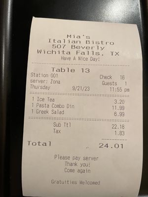 Mia's Italian Bistro by null