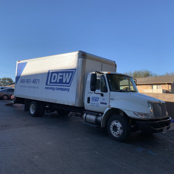 DFW Moving Company - Moving truck - Movers Near Me - Plano, Texas