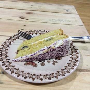 For Fika Sake - Blueberry-lemon cake - Cafes Near Me - Glasgow, GLG