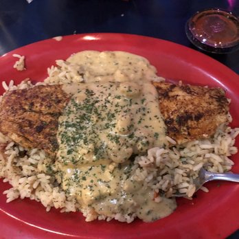 Shrimp Basket - Blackened Red Fish AMAZING!!! - Seafood Near Me - Gulfport, Mississippi