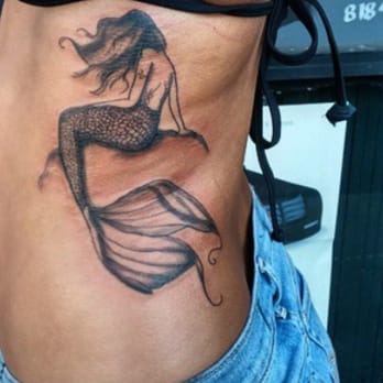 Needle Pushers - Mermaid tattoo done by mike lopez - Piercing Near Me - Van Nuys, California Needle Pushers - Mermaid tattoo done by mike lopez - Piercing Near Me - Van Nuys, California