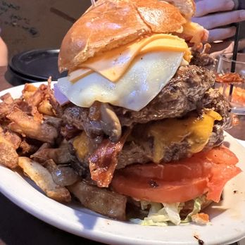 The Thurman Cafe - Can you believe how incredible this made to order burger is??? - Bars Near Me - Columbus, Ohio