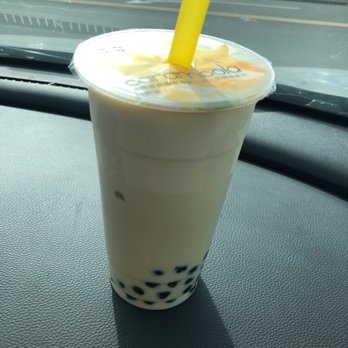 We Tea - Jasmine green milk tea with tapioca - Bubble Tea Near Me - Vestal, New York