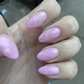 Passion Nail Studio - Pink marble - Nail Salons Near Me - New York, New York