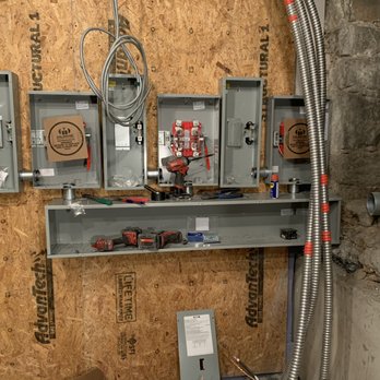 Bran Electric - New meters, main breakers and trough installed for a house - Electricians Near Me Bran Electric - New meters, main breakers and trough installed for a house - Electricians Near Me