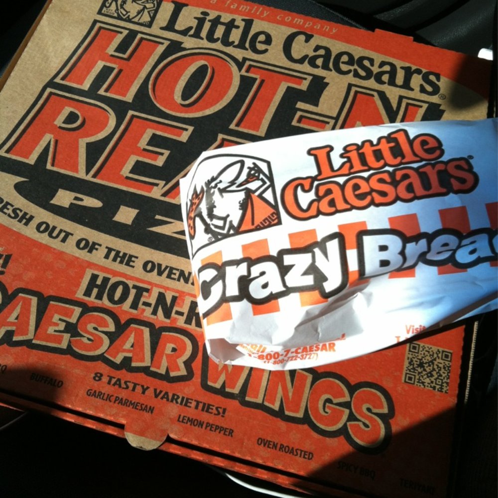 Brazy Bread and Pizza ($7 total) Brazy Bread and Pizza ($7 total)