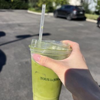Tous Les Jours - Honey lavender matcha latte - Coffee & Tea Near Me - Westminster, California