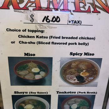 Ichiban - Ramen menu - Japanese Near Me - San Diego, California Ichiban - Ramen menu - Japanese Near Me - San Diego, California