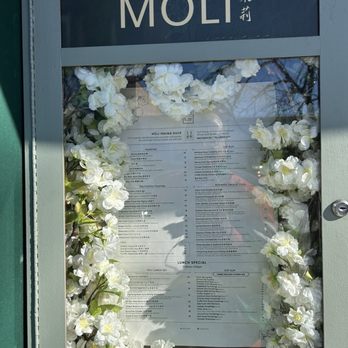 Moli Restaurant - Outdoor menu - Chinese Near Me - Greenwich, Connecticut Moli Restaurant - Outdoor menu - Chinese Near Me - Greenwich, Connecticut