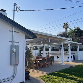 Blackbird Electric - Relocated panel and riser for patio - Electricians Near Me