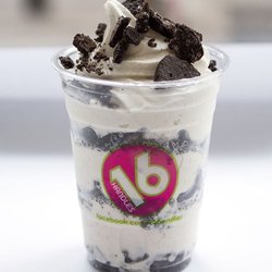16 Handles - Have you tried a 16 Handles Whip Up? Mix your favorite flavors and toppings together for the ultimate frozen treat!