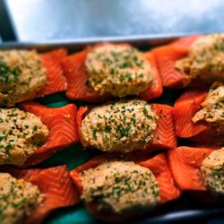 Euclid Fish Company - Jumbo Stuffed Salmon to go!