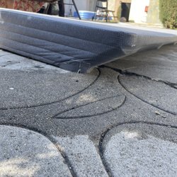 Ortho Mattress - This is how it was under his mattress