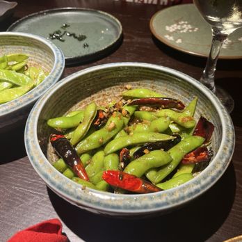 Ginza - Garlic edamame was delicious. - Izakaya Near Me - Las Vegas, Nevada Ginza - Garlic edamame was delicious. - Izakaya Near Me - Las Vegas, Nevada