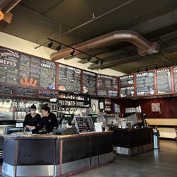 Crepeville - Inside the restaurant