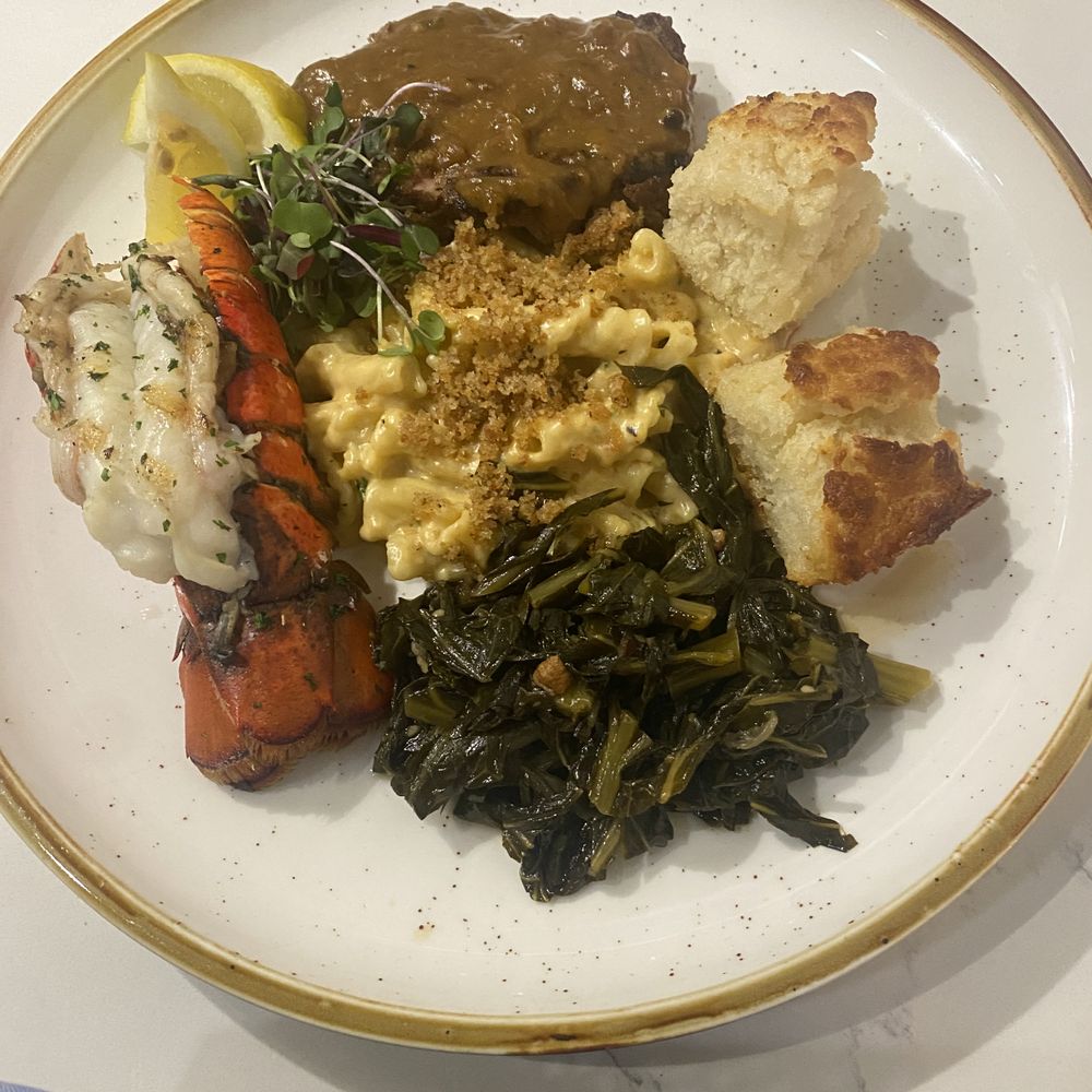 The Huntsman - Smothered Ribeye & Grilled Lobster - New American Near Me - Tallahassee, Florida The Huntsman - Smothered Ribeye & Grilled Lobster - New American Near Me - Tallahassee, Florida