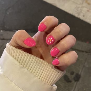 Colome Nails - When they were freshly done - Nail Salons Near Me - New York, New York