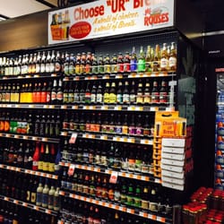 Rouses Market - Beer bombers & singles to the left of the walk-in beer cooler. Vast array of selections here.