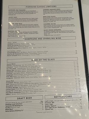 Menu photo 1 Santa Barbara FisHouse Santa Barbara, CA Menu photo 1 Santa Barbara FisHouse Santa Barbara, CA