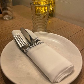 Red Ash - Place setting - Italian Near Me - Austin, Texas