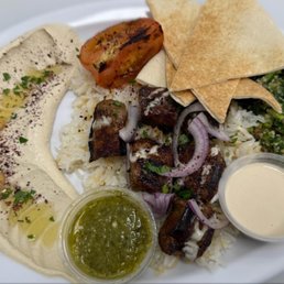 Chicken Kabob Plate