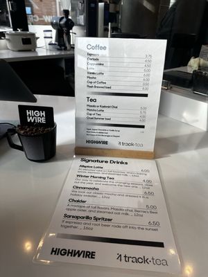 Menu photo 2 Highwire Coffee Roasters Walnut Creek, CA Menu photo 2 Highwire Coffee Roasters Walnut Creek, CA