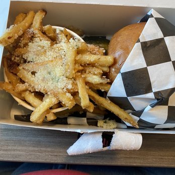 Cali Alley - Garlic Parmesan truffle fries - Comfort Food Near Me - Berkeley, California Cali Alley - Garlic Parmesan truffle fries - Comfort Food Near Me - Berkeley, California