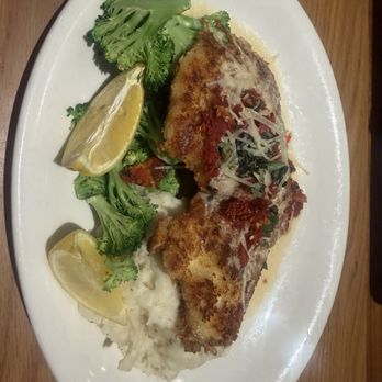 BJ's Restaurant & Brewhouse - Parmesan Crusted Chicken - American Near Me - San Bruno, California BJ's Restaurant & Brewhouse - Parmesan Crusted Chicken - American Near Me - San Bruno, California