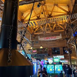 Langer’s Entertainment Center - The ropes over the arcade!