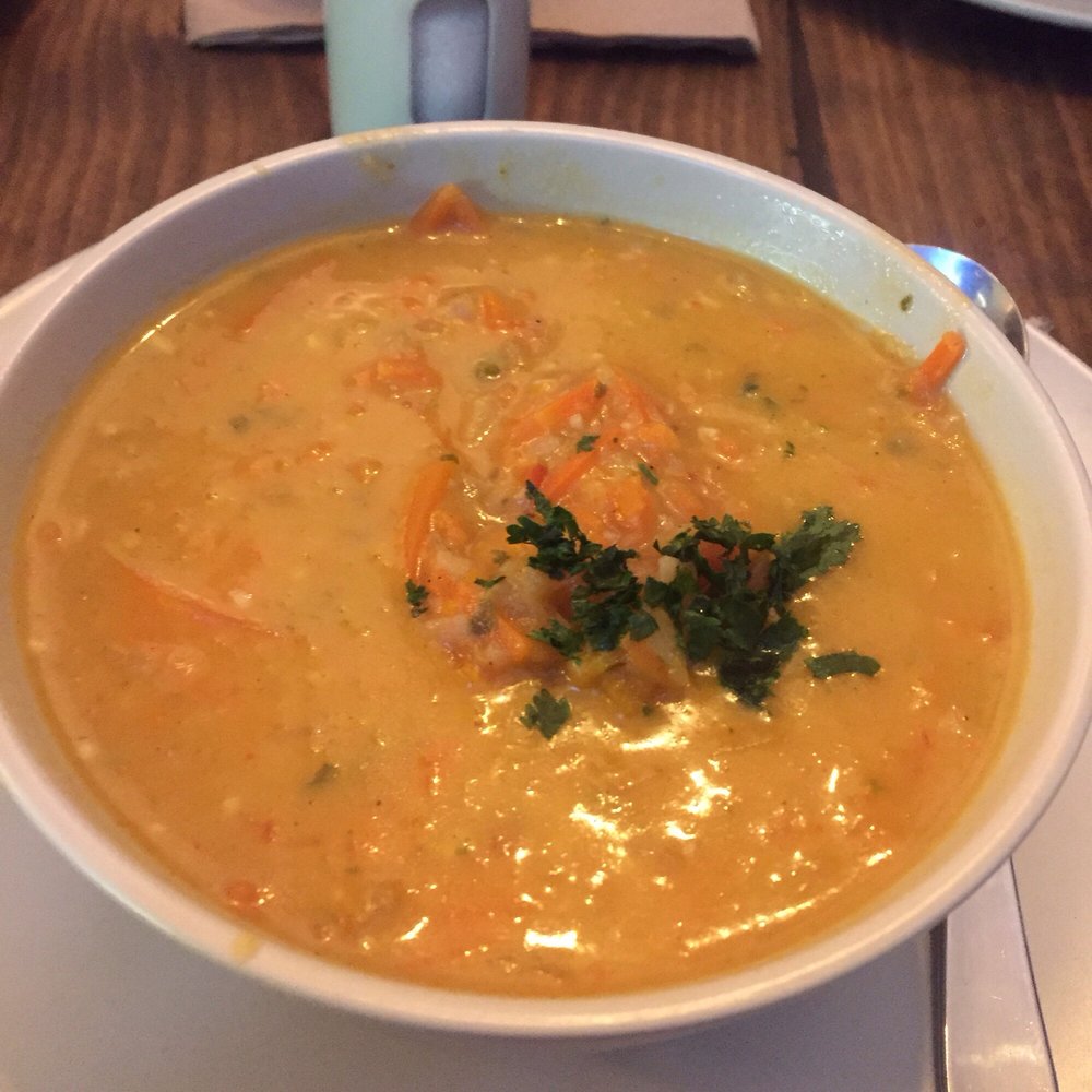Bootleg Juice Bar - Red curry soup - Juice Bars & Smoothies Near Me - Broadbeach, QLD Bootleg Juice Bar - Red curry soup - Juice Bars & Smoothies Near Me - Broadbeach, QLD