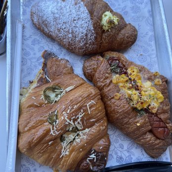 Smoking Tiger Coffee Lab - Pistachio croissant, jalapeño and sausage croissant, and a spicy sausage - Coffee & Tea Near Me - Gardena, California Smoking Tiger Coffee Lab - Pistachio croissant, jalapeño and sausage croissant, and a spicy sausage - Coffee & Tea Near Me - Gardena, California