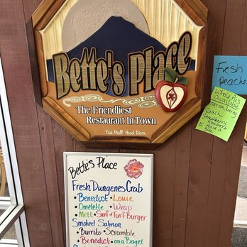 Bette's Place - Lots of fresh made items! - Breakfast & Brunch Near Me - Hood River, Oregon
