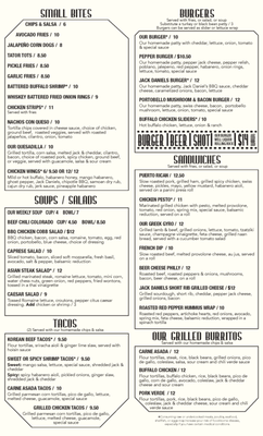 Menu photo 4 Our Bar Reno, NV