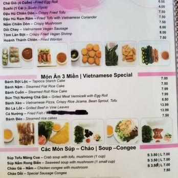 Hoa Sen - Menu 1 January 2020 - Vegetarian Near Me - Garden Grove, California Hoa Sen - Menu 1 January 2020 - Vegetarian Near Me - Garden Grove, California