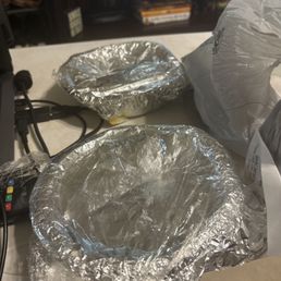 This is how i received my food from this restaurant. Never again.