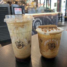 iced honey shaken espresso and cookie butter latte iced honey shaken espresso and cookie butter latte