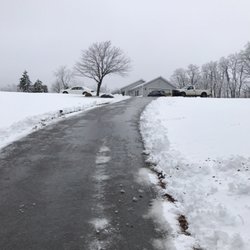 Dad's Day Off Lawn Care - Driveway is clear