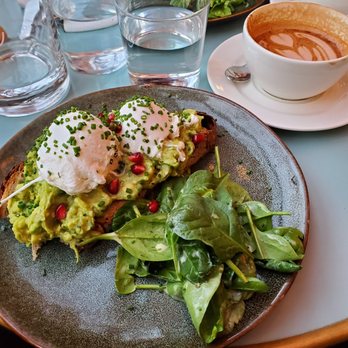 Loulou - AMAZING avocado toast in Paris - poached eggs were perfect - I was one happy camper! - Gluten-Free Near Me - Paris, 75 Loulou - AMAZING avocado toast in Paris - poached eggs were perfect - I was one happy camper! - Gluten-Free Near Me - Paris, 75