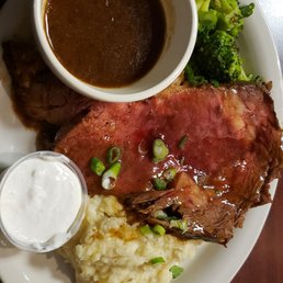 New year's eve prime rib special (fantastic! )