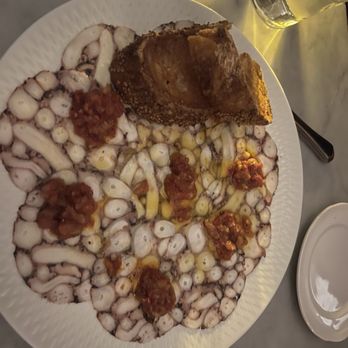 Da Toscano - Octopus carpaccio - Italian Near Me - New York, New York