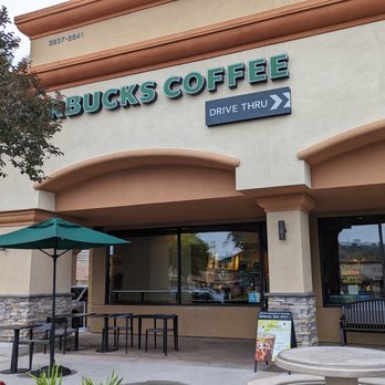 Starbucks - the outside of a coffee shop - Coffee & Tea Near Me - Diamond Bar, California
