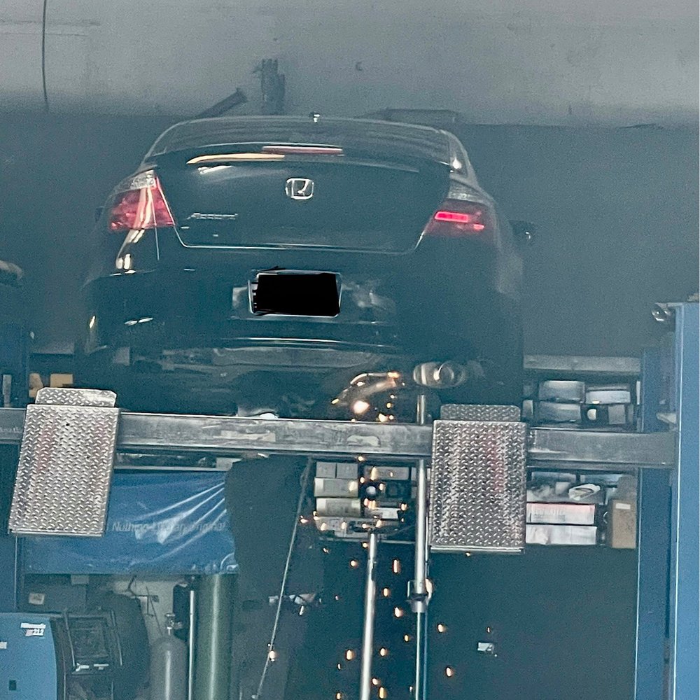 Jesse's Mufflers & Brakes - MagnaFlow exhaust getting installed. - Auto Repair Near Me - Lemon Grove, California
