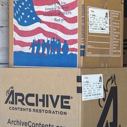 Archive Contents Restoration - Boxes and they say they label them