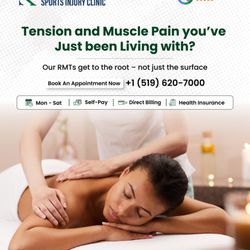 SK Physiotherapy & Sports Injury Clinic - Relieve muscle tension with personalized Registered Massage Therapy. Book your appointment today at SK Physiotherapy.