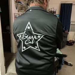 Starr Cab - This is one of my ways to advertising plus I move bar to bar and be seen